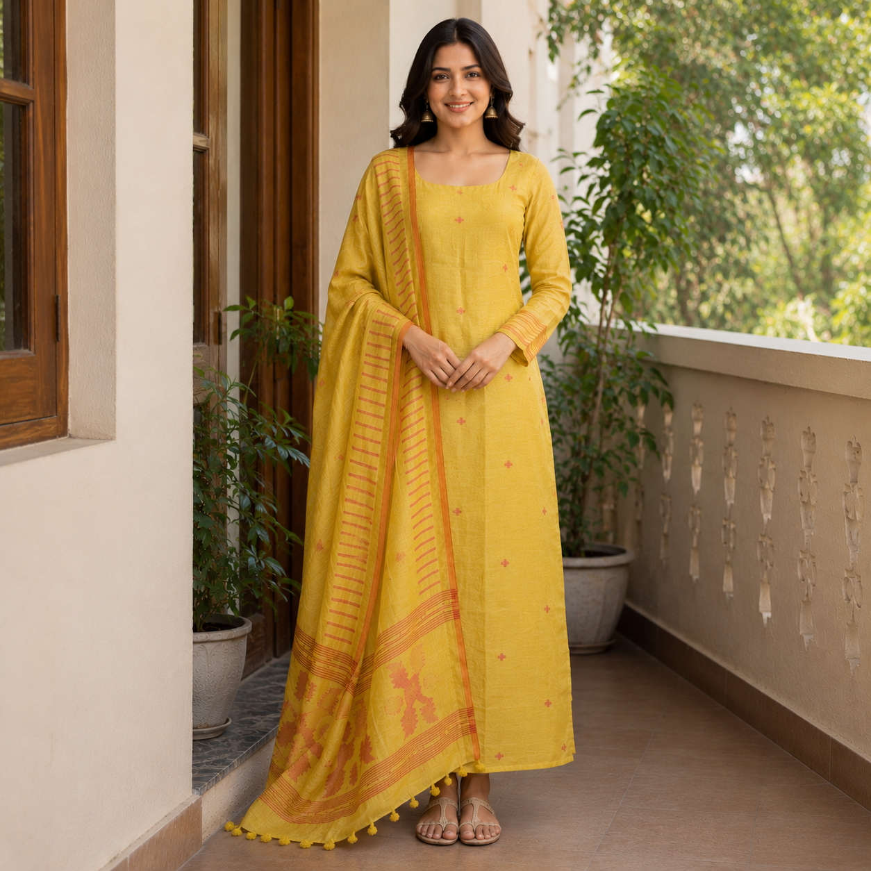 Kurta Dupatta Set