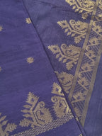 Handwoven Bengal Cotton Muslin 2-Pc Set – Indian Handloom Fabric Texture
