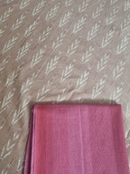 Indian handloom unstitched salwar kameez set in ikat weave – full view