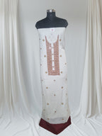 Hand-embroidered Kantha cotton 2-piece co-ord set – Indian handloom ethnic wear